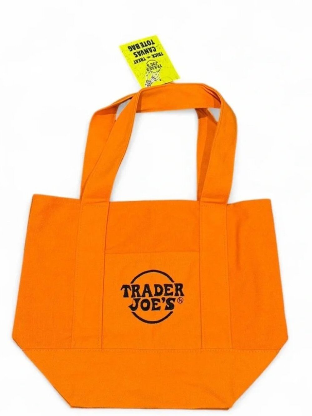 NWY Trader Joes Mini Canvas Tote Bag / Halloween Edition